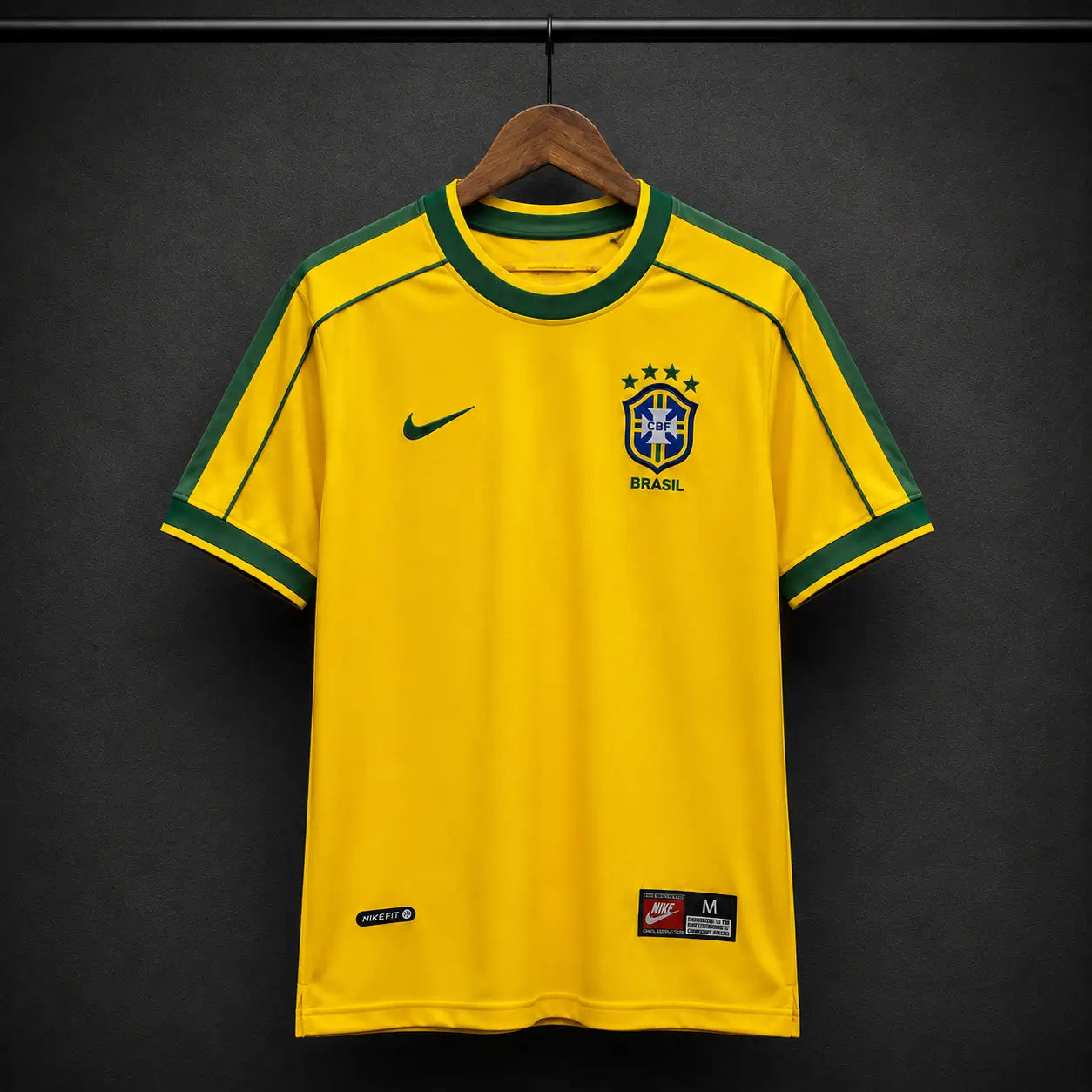 Brazil Retro 1998 Jersey
