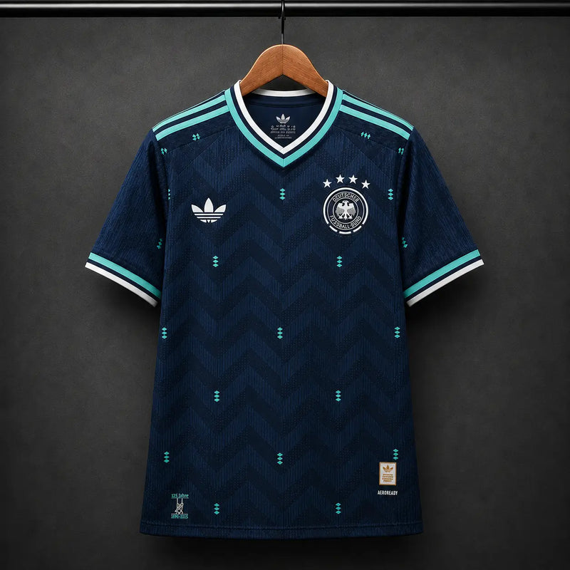 Camisola Alemanha 2026 Alternativa Azul Marinho Chevron