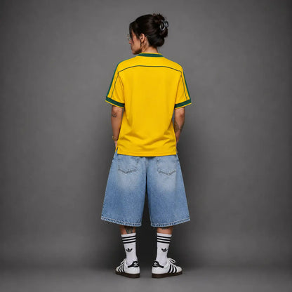 Camisola Retro Brasil 1998 Home