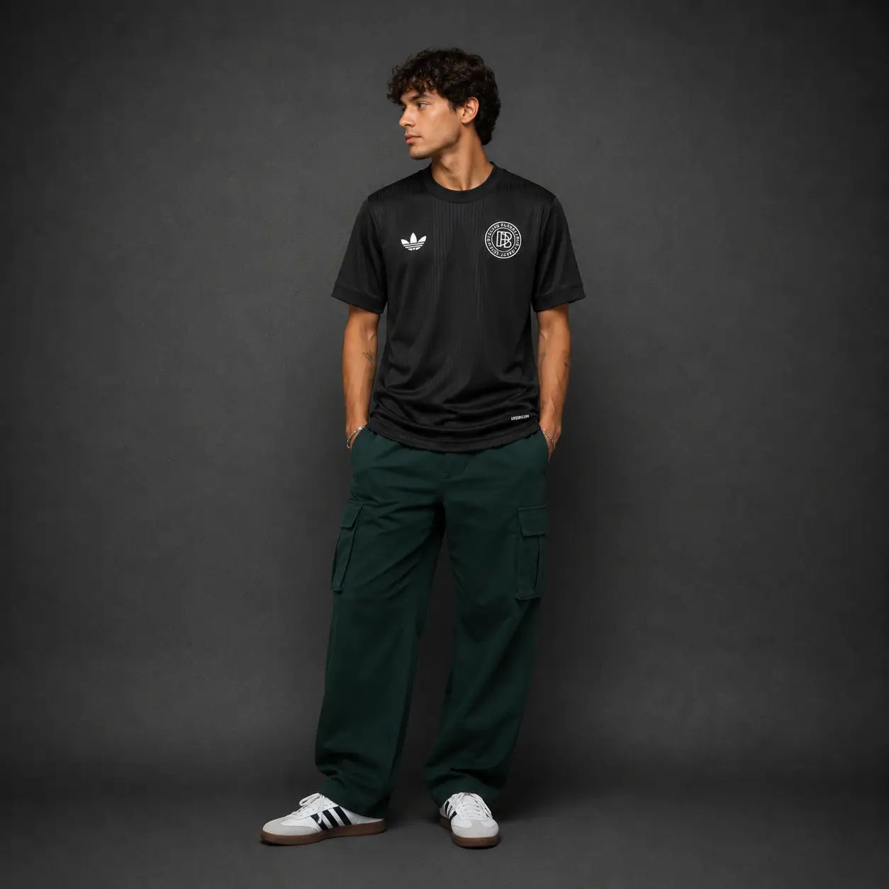 Camisola Alemanha 25-26 Edição Aniversário Preta