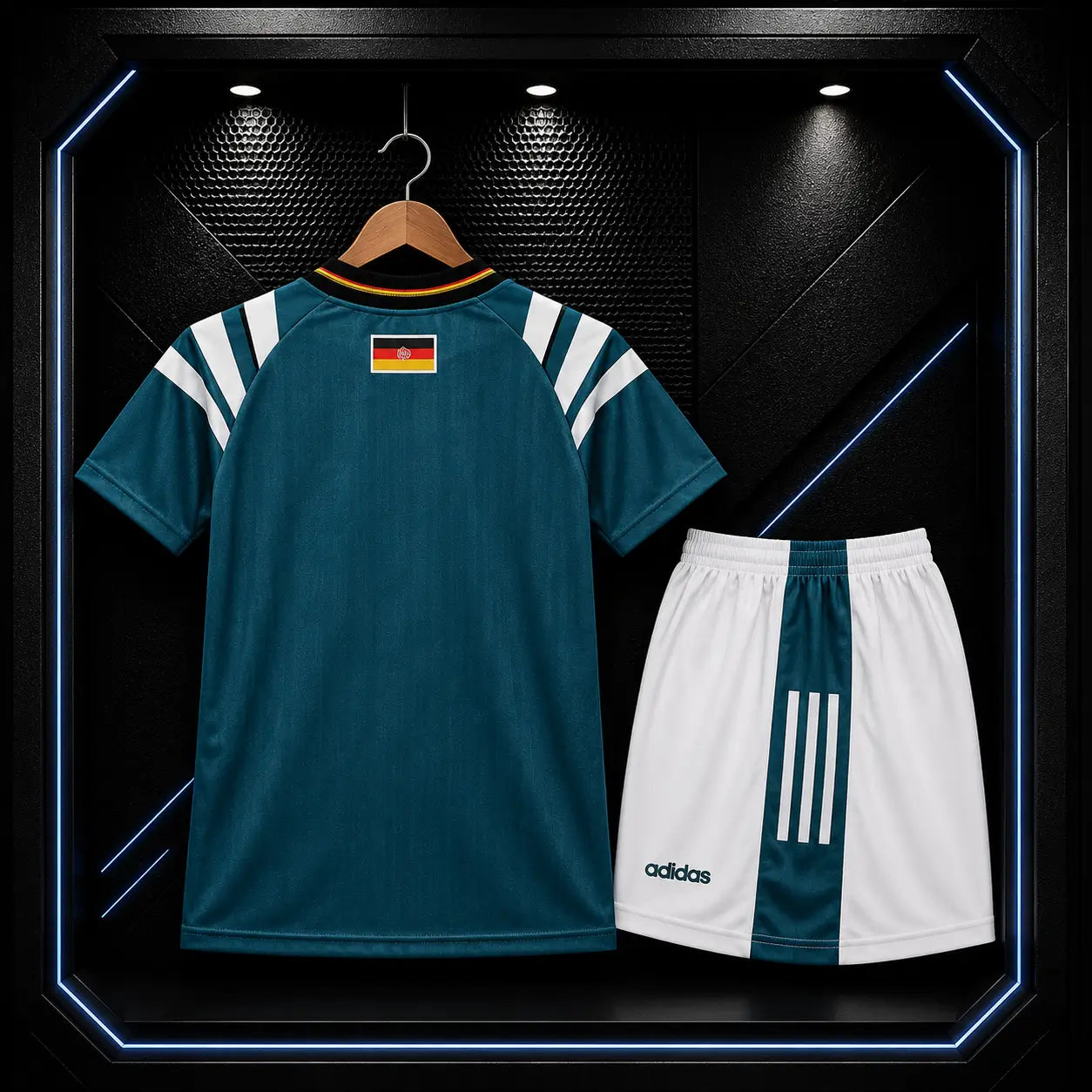 Kit Infantil Alemanha Away 96 Retro