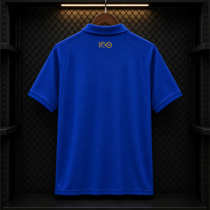 Camisola França 100 Anos FFF Edição Centenária Azul Royal Gola Polo