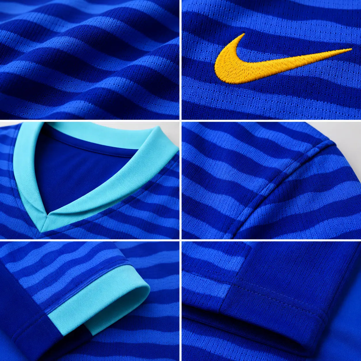Camisola Brasil Azul Away 2024/25
