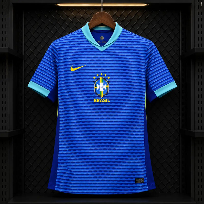 Camisola Brasil Azul Away 2024/25