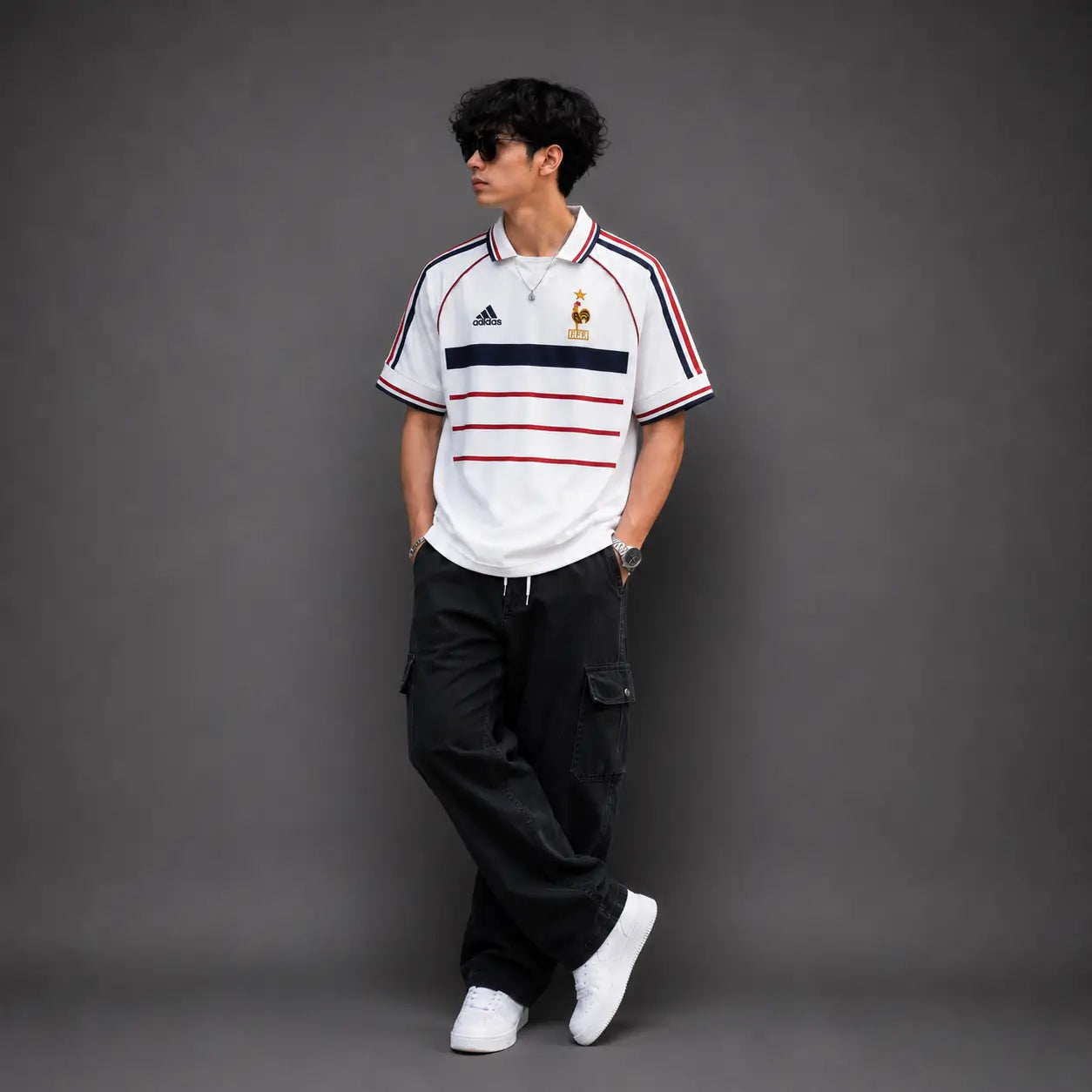 Camisola Retrô França 1998 – Away
