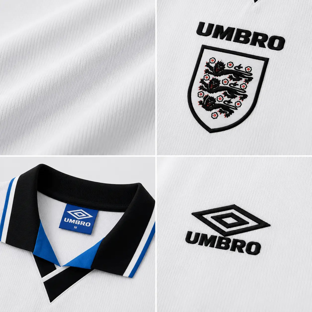 Camisola Retro Inglaterra Home 1996
