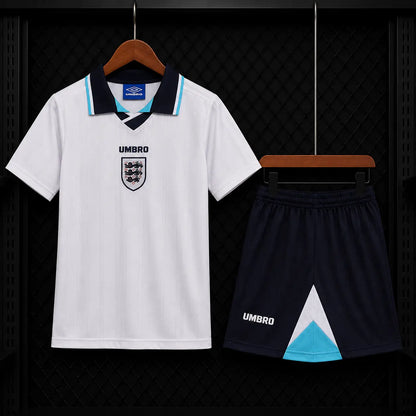 Kit Infantil Retro Inglaterra Home 1996