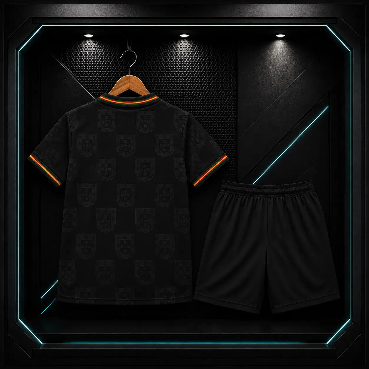 Kit Infantil Portugal Edição Especial Preta 2026/27