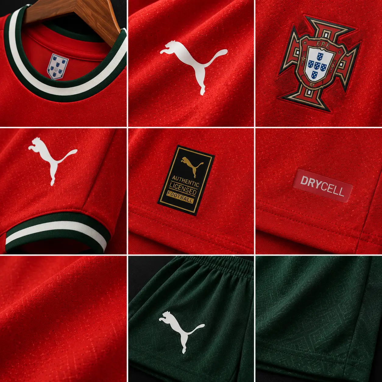 Kit Infantil Portugal Home 2025/26