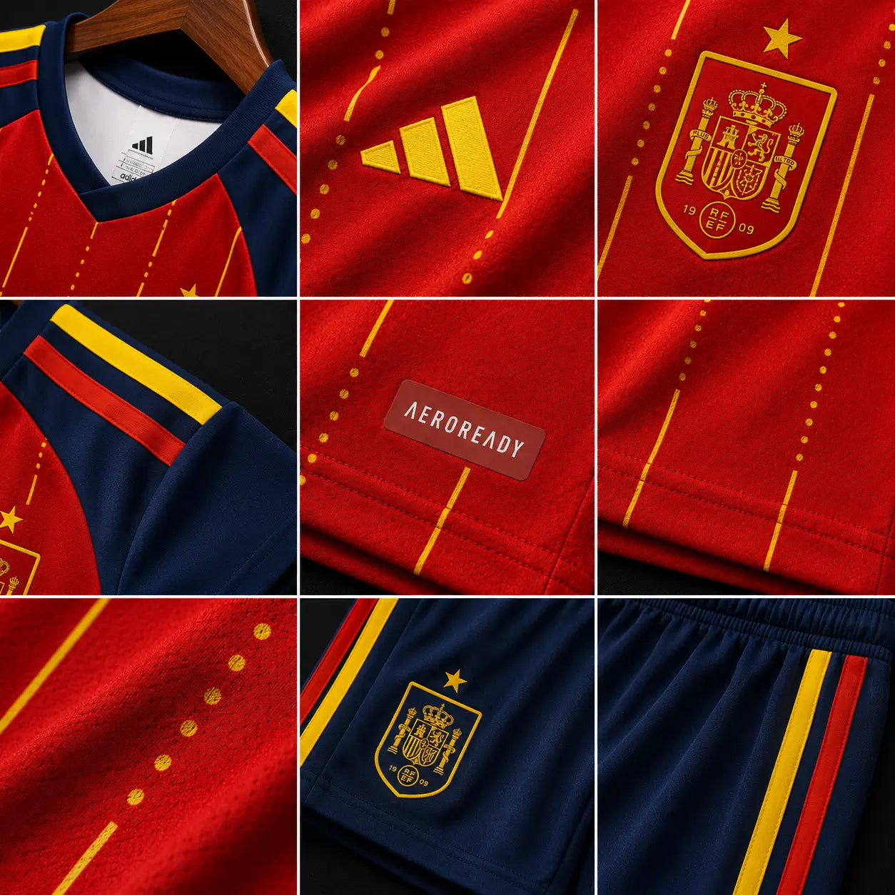 Kit Infantil Espanha Home 2026