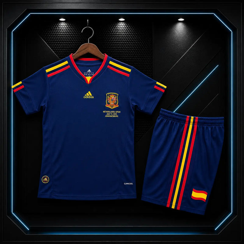 Kit Infantil Retro Espanha Home 2008