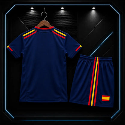 Kit Infantil Retro Espanha Home 2008