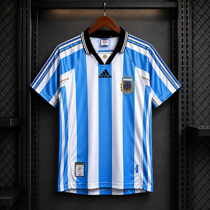 Camisola Retro Argentina Home 1998