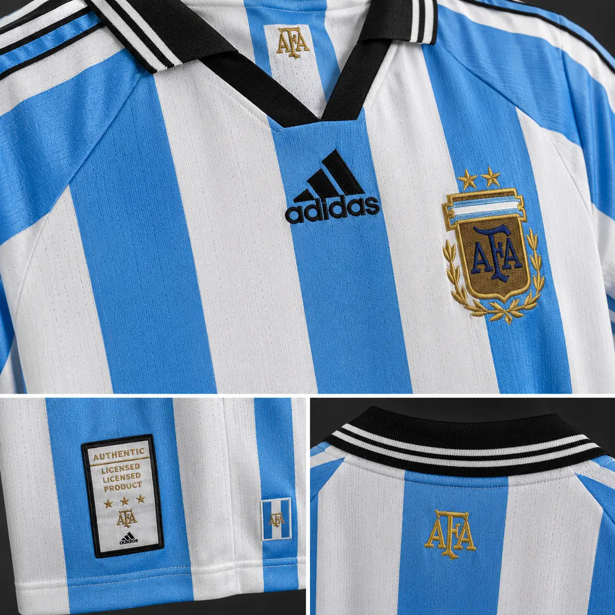 Camisola Retro Argentina Home 1998