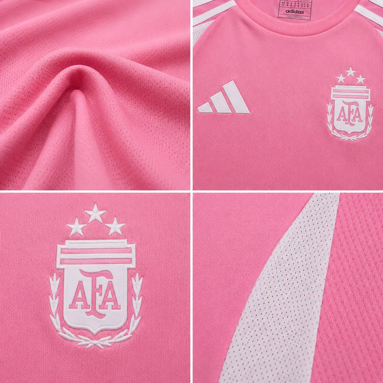 Camisola de Treino Argentina Rosa 2026