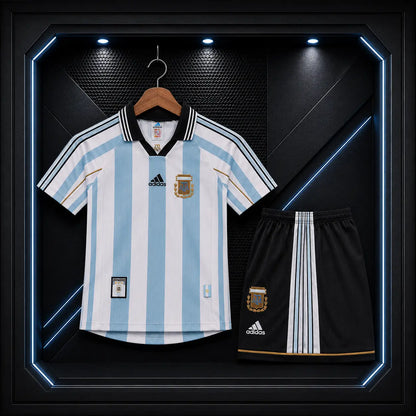 Kit Infantil Argentina Home Retro 1998