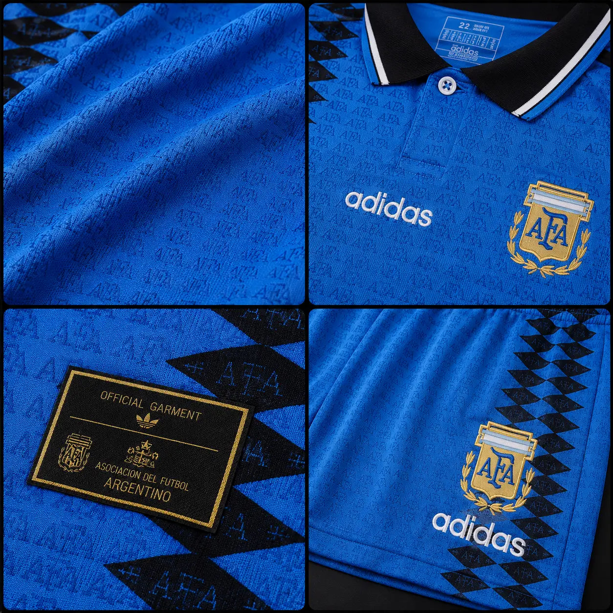 Kit Infantil Argentina Away Retro 1994