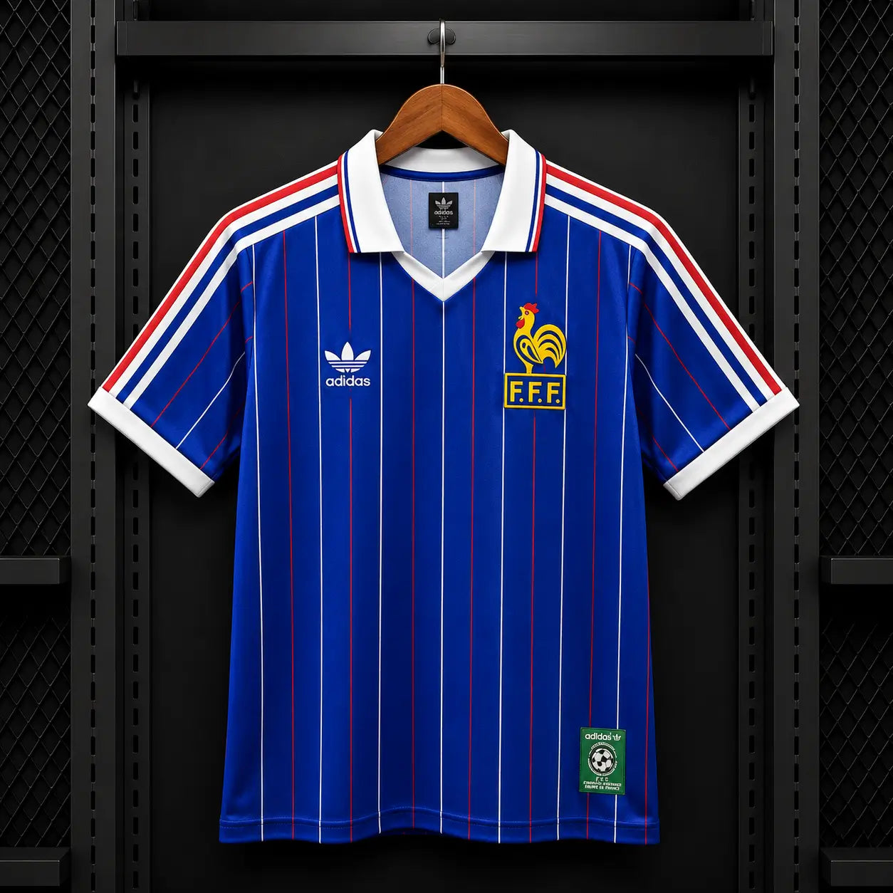Camisola França Home Retro 1982