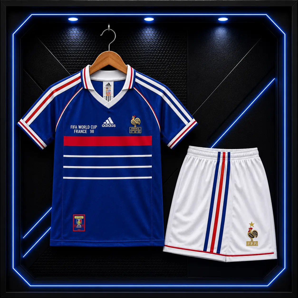 Kit Infantil França Home Retro 1998