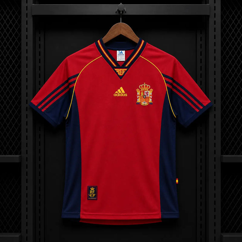 Camisola Espanha Home Retro 1998/99