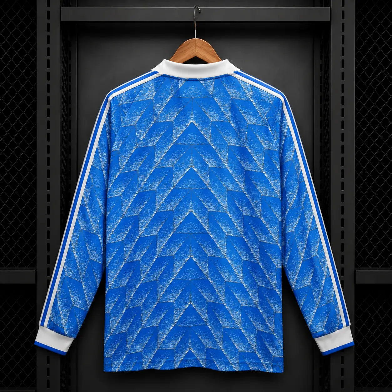 Germany Home Retro Long Sleeve Jersey 1988