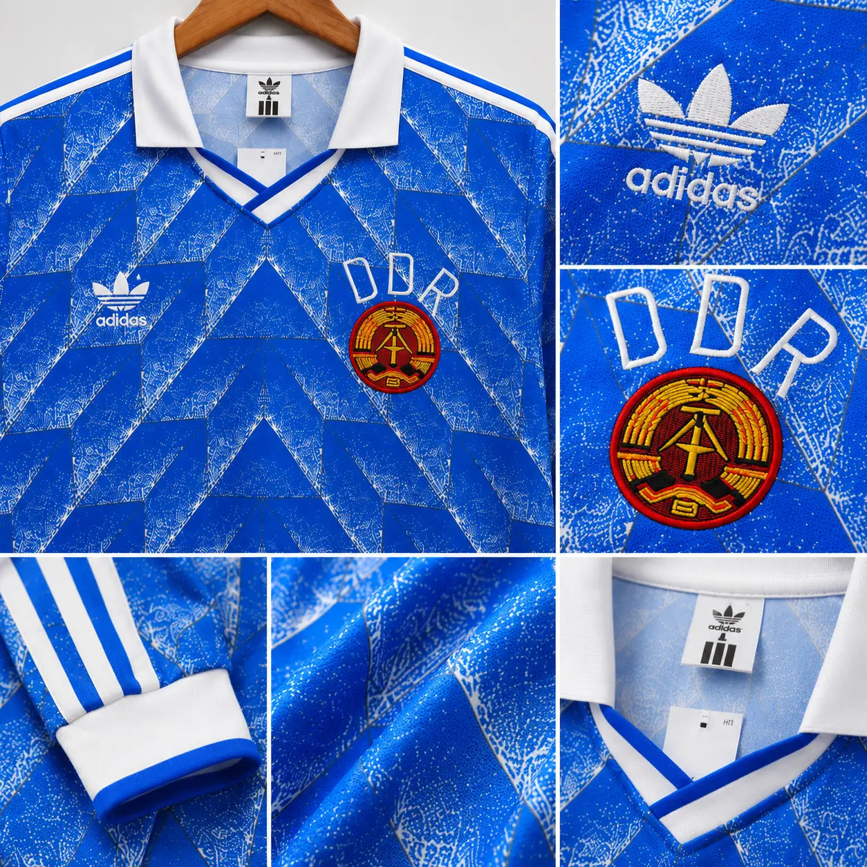 Germany Home Retro Long Sleeve Jersey 1988