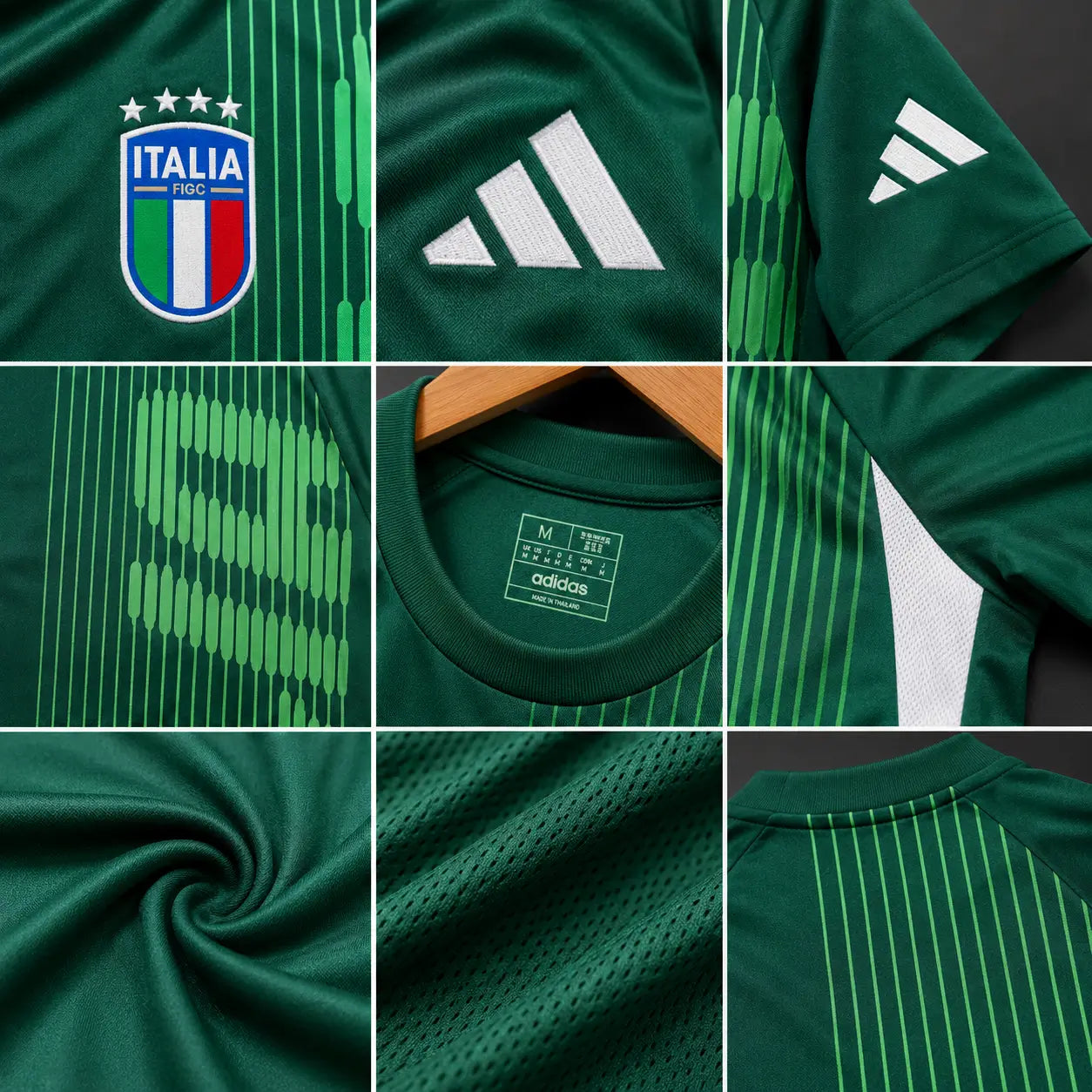 Camisola de Treino Itália Verde 2024/25