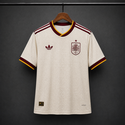 Camisola Espanha Branca 2026 – Seleção Espanhola