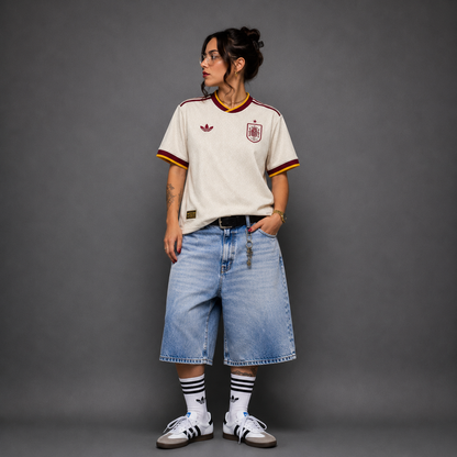 Camisola Espanha Branca 2026 – Seleção Espanhola