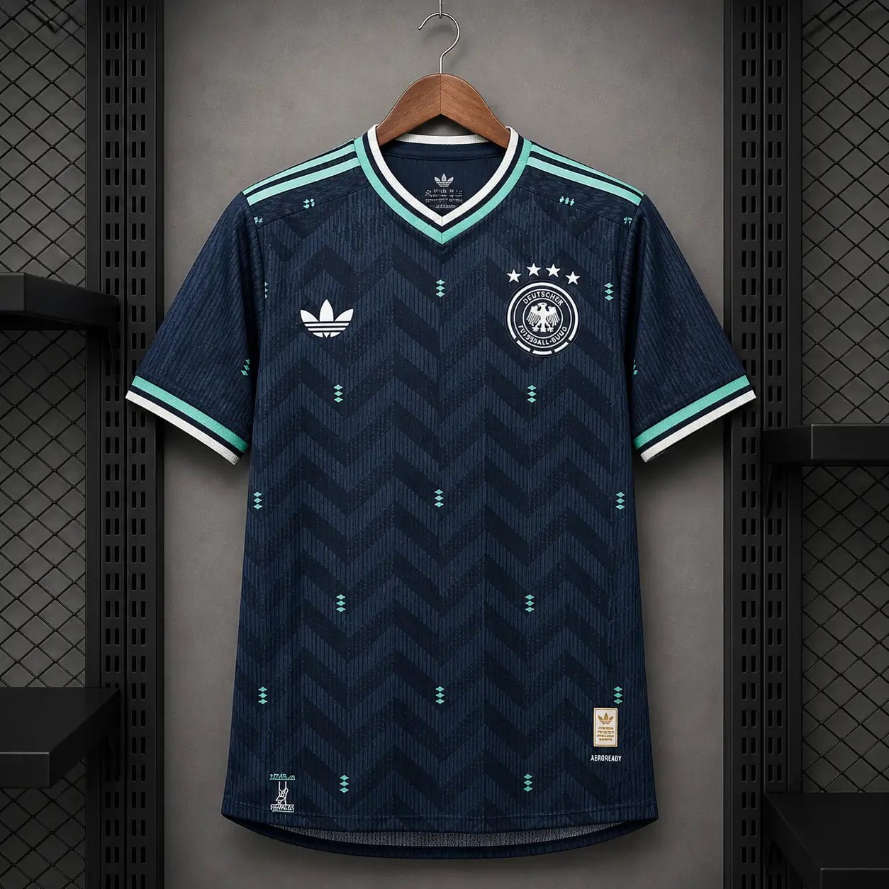Camisola Alemanha 2026 Alternativa Azul Marinho Chevron S Camisola comprar online