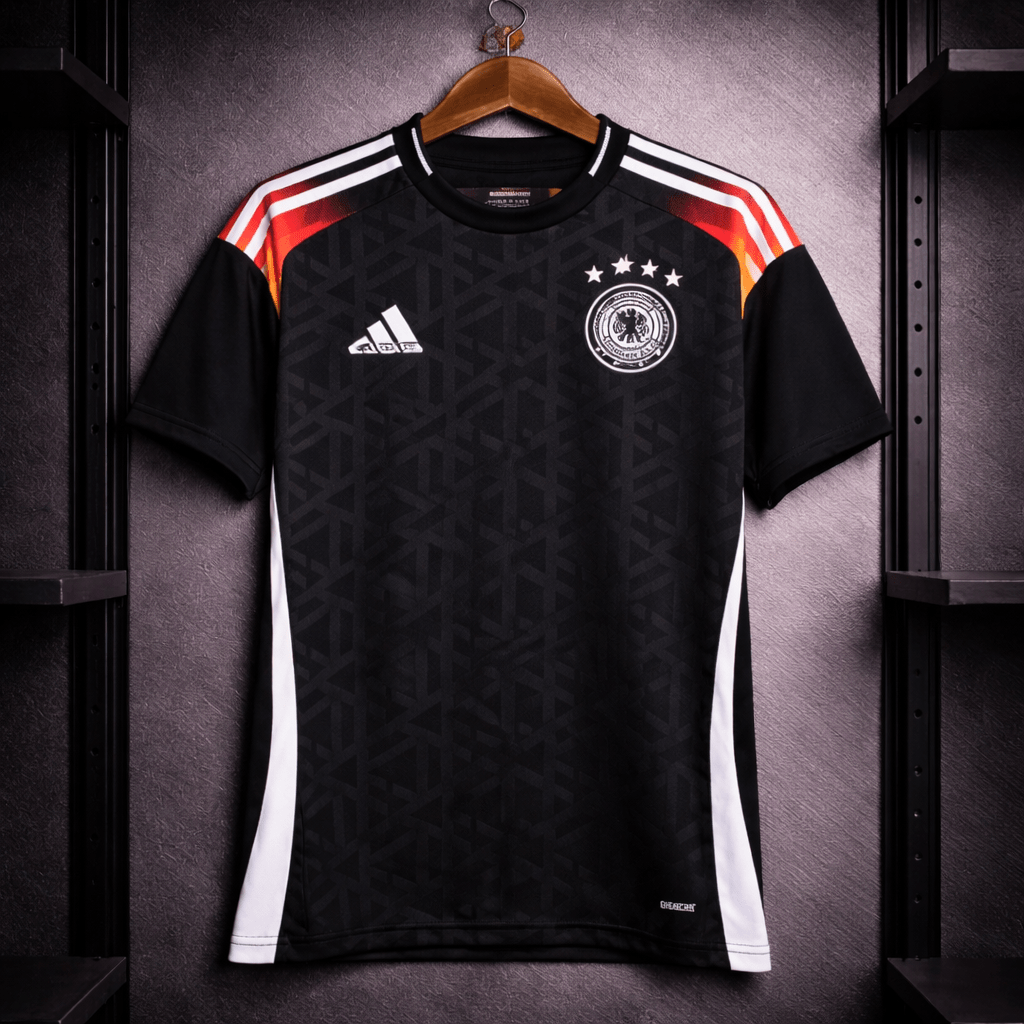 Camisola Alemanha Preta – Equipamento Alternativo da Seleção Alemã 2026 S Camisola de Futebol comprar online