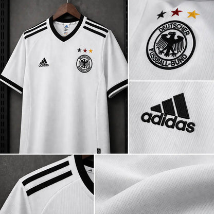 Camisola Alemanha Retrô Branca Clássica Edição Adepto S Camisola comprar online