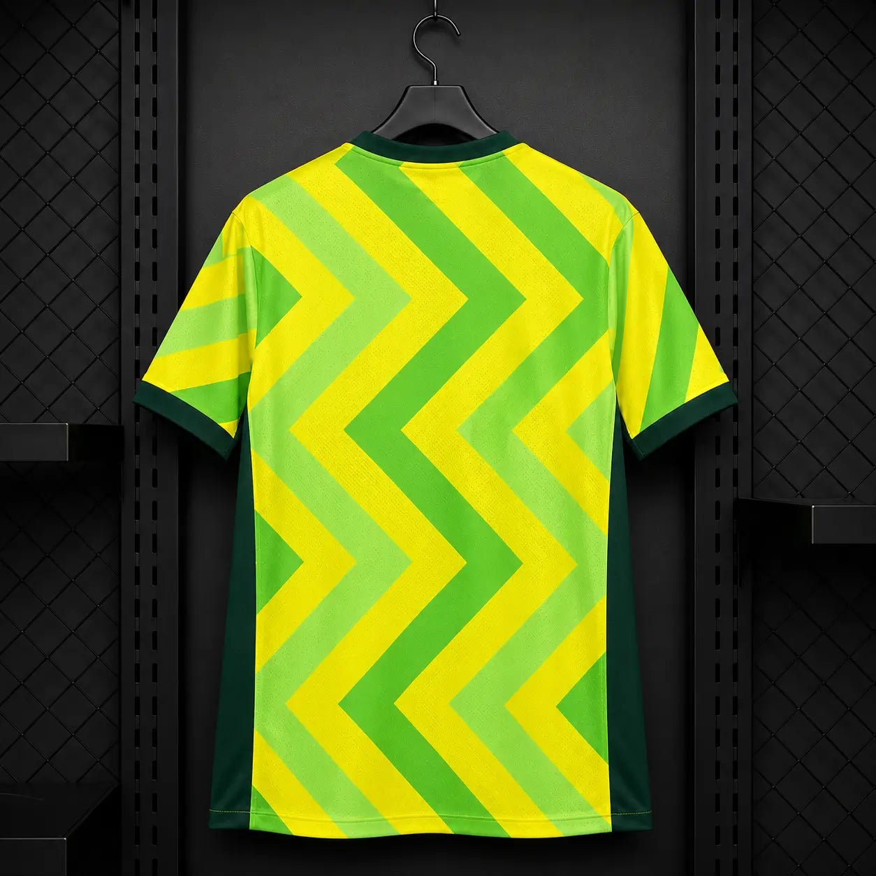 Camisola Austrália 25 - 26 Principal Amarela Zigzag Verde Lima Edição Adepto S Camisola comprar online
