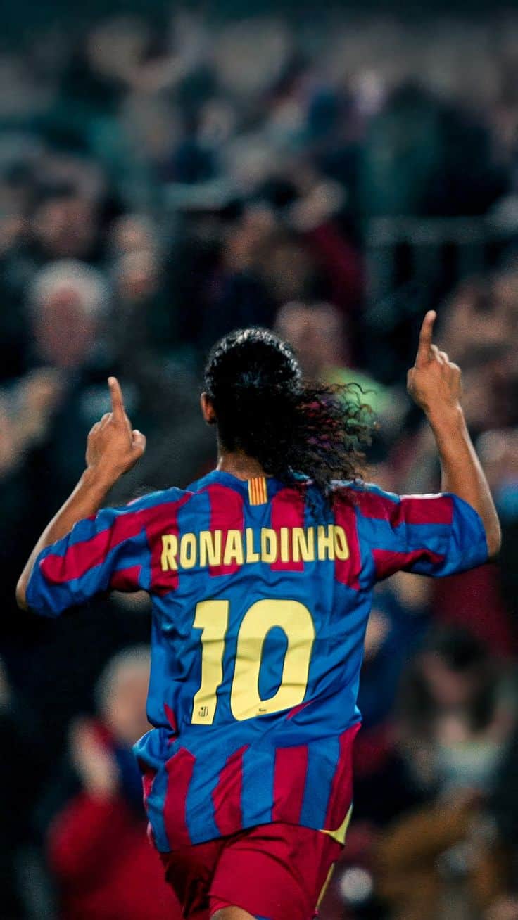 camisa Barcelona Ronaldinho retrô número 10 comprar camisa futebol clássica
