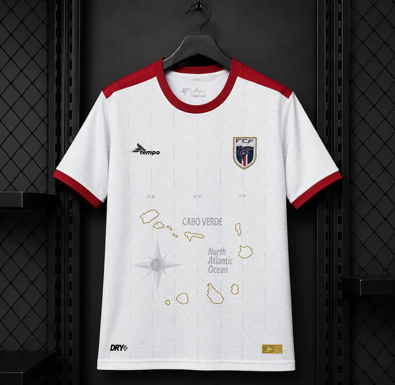 Camisola Cabo Verde 25 - 26 Alternativa Branca Mapa Arquipélago Edição Adepto S Camisola comprar online