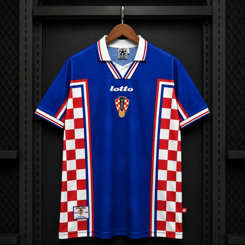 Camisola Croácia Away Retro 1998 S Camisola de Futebol comprar online