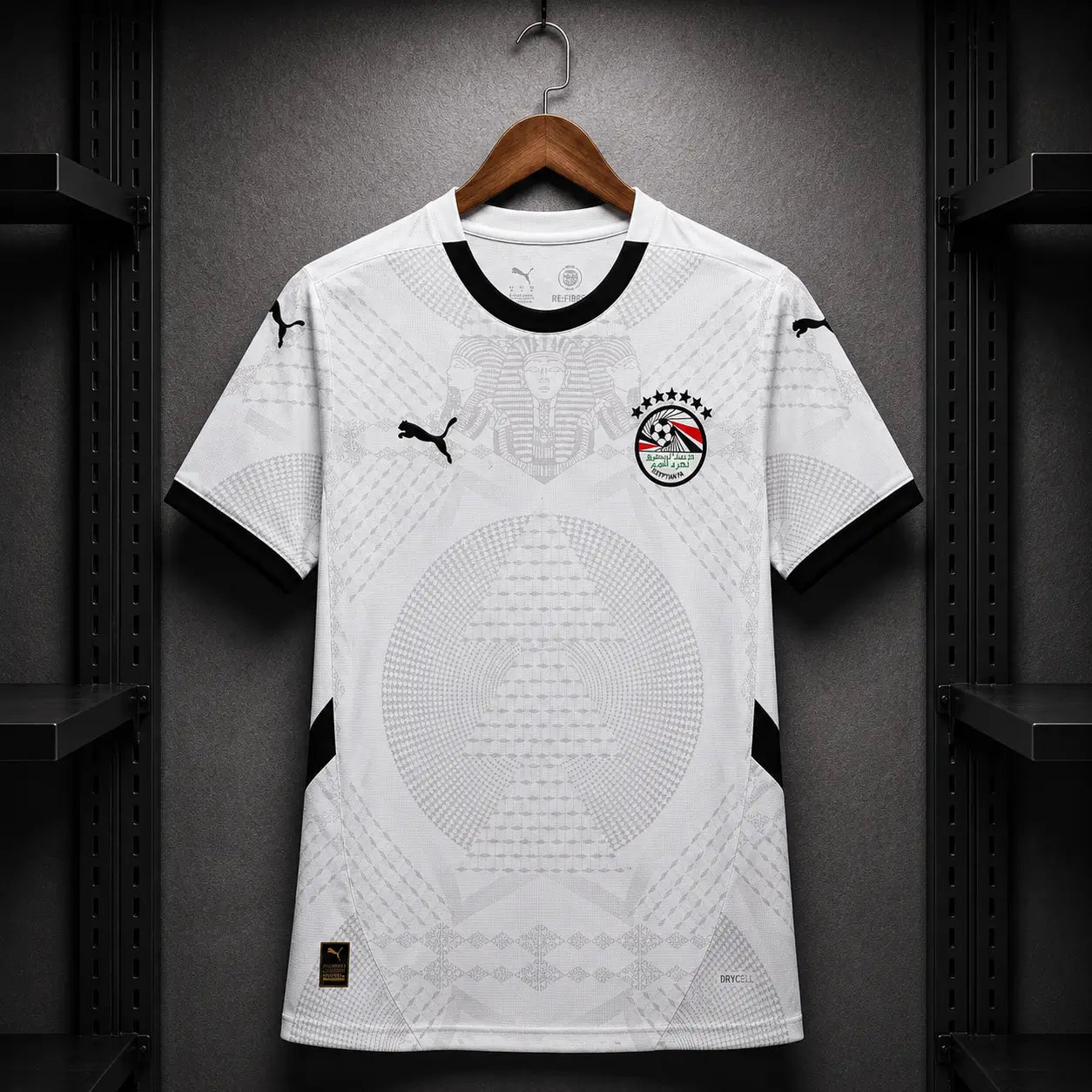 Camisola Egito 2025 Alternativa Branca Faróes Jacquard DRYCELL RE:FIBRE Edição Adepto L Camisola comprar online