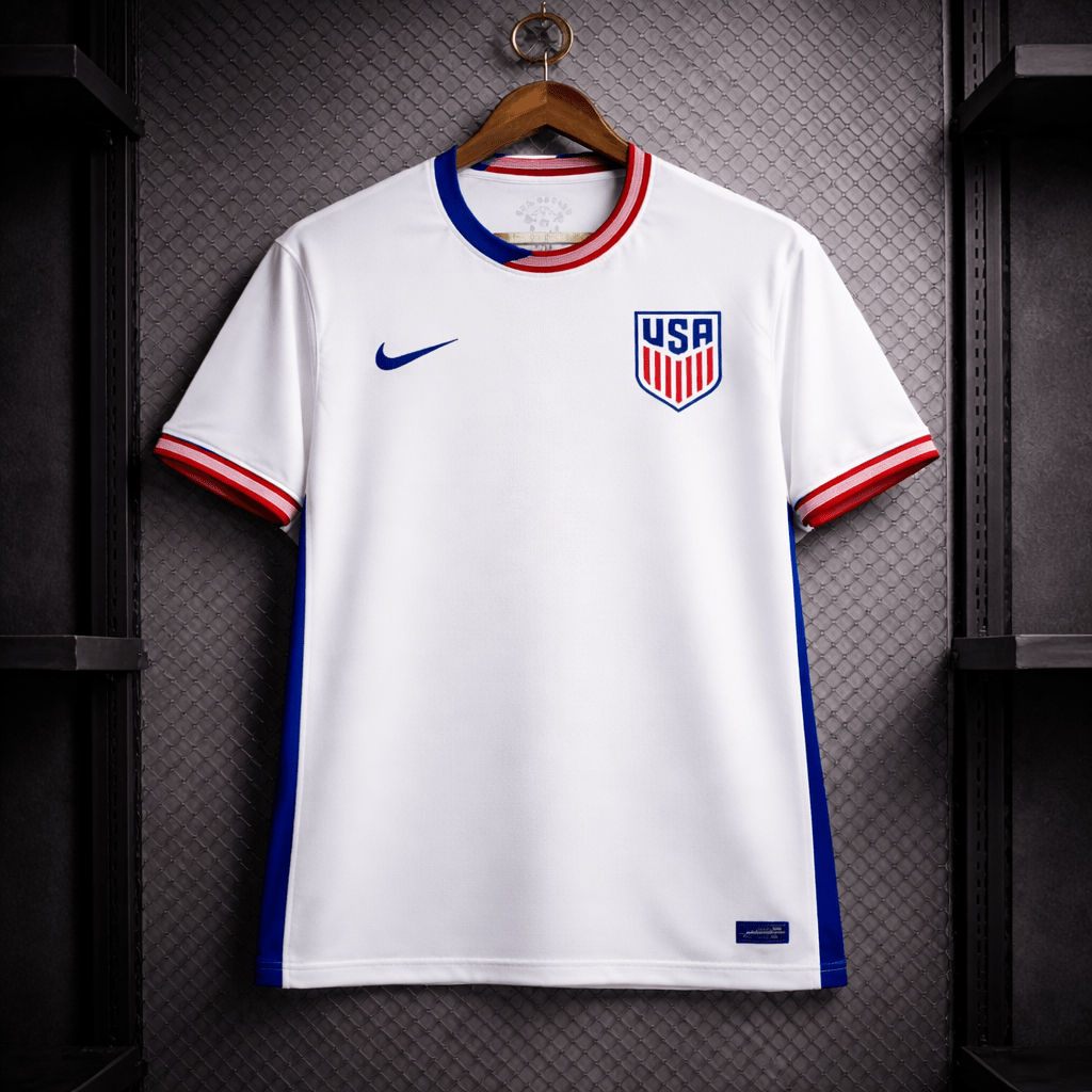 Camisola EUA Branca – Equipamento Stadium Home da Seleção dos Estados Unidos 2026 S Camisola de Futebol comprar online