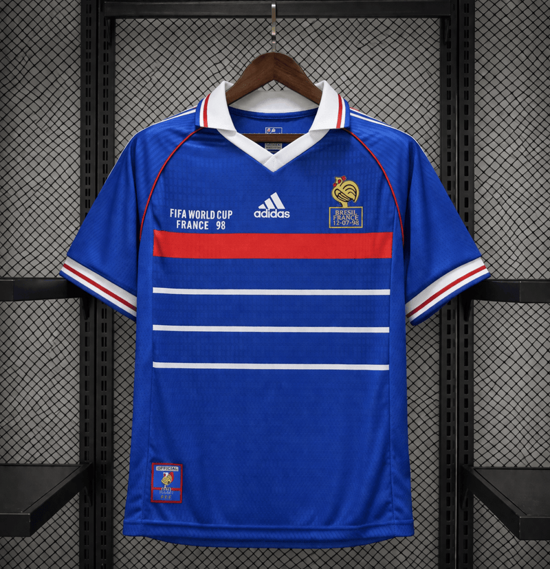 Camisola França 1998 World Cup Final – Home S Camisola de Futebol comprar online