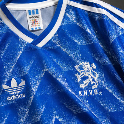 Camisola Holanda 1988 Retro Alternativa Azul Royal Chevrons KNVB Adidas Originals Edição Clássica Euro 88 S Camisola comprar online