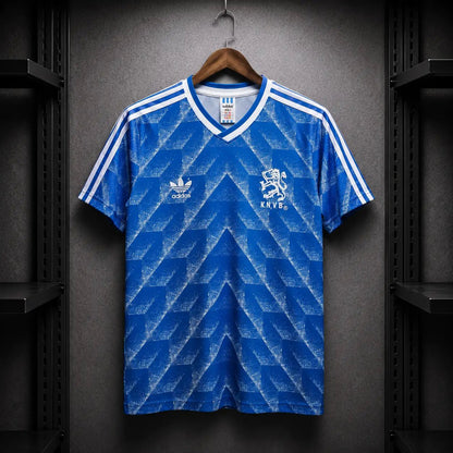 Camisola Holanda 1988 Retro Alternativa Azul Royal Chevrons KNVB Adidas Originals Edição Clássica Euro 88 S Camisola comprar online