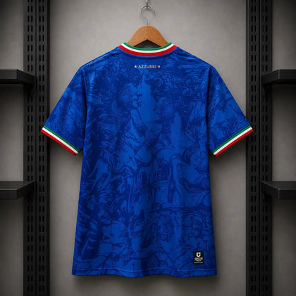 Camisola Itália 2024 Principal Azul Jacquard Edição Adepto S Camisola comprar online