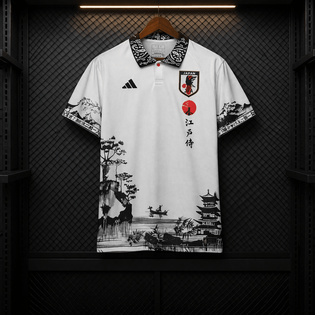 Camisola Japão Samurai Edição Especial - Camisa Seleção Japonesa S Camisola de Futebol comprar online