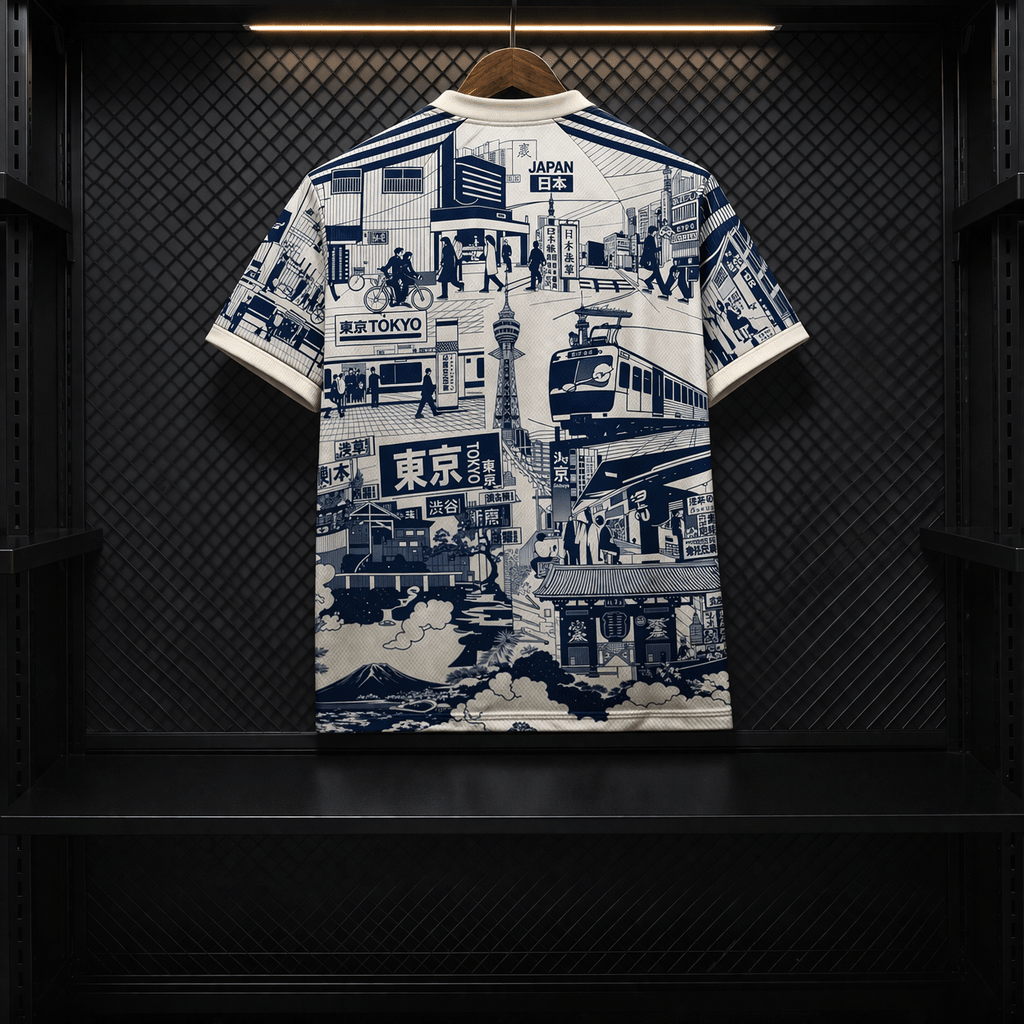 Camisola Japão Tokyo Street Edição Especial, (Camisa Seleção Japonesa) S Camisola de Futebol comprar online