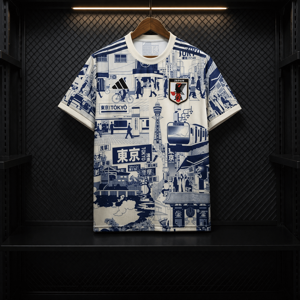 Camisola Japão Tokyo Street Edição Especial, (Camisa Seleção Japonesa) S Camisola de Futebol comprar online