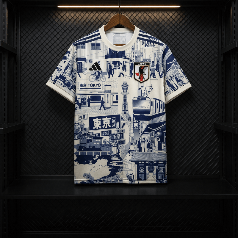 Camisola Japão Tokyo Street Edição Especial, (Camisa Seleção Japonesa)