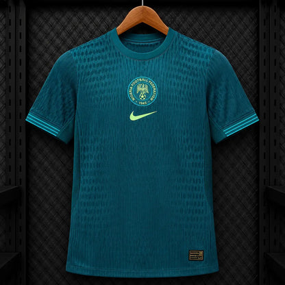 Camisola Nigéria 25 - 26 Verde Petróleo Escamas Jacquard Nike Dri - FIT Edição Jogador S Camisola comprar online