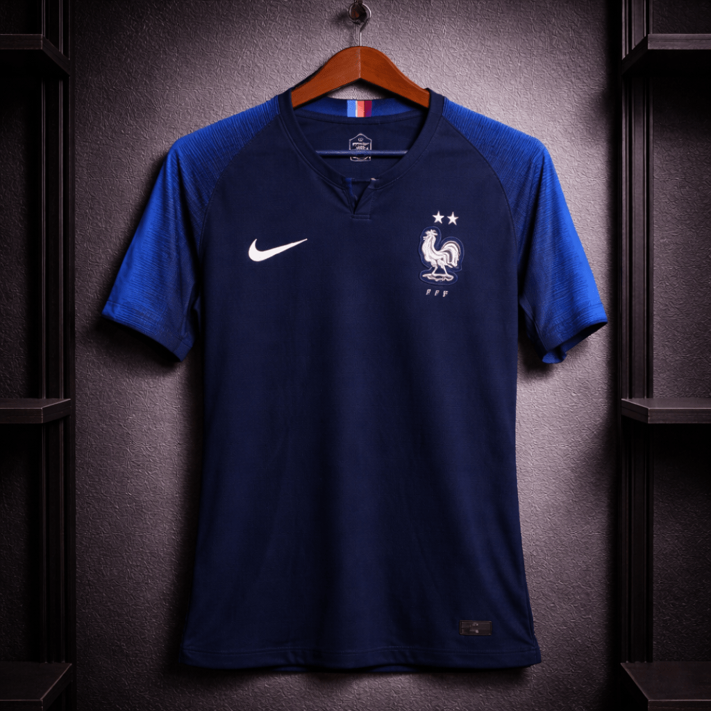 Camisola Retro França 2018 – Equipamento Clássico da Seleção Francesa S Jersey comprar online