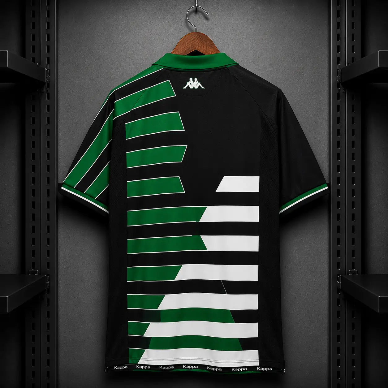 Camisola Rugby África do Sul 1995 Retro Alternativa Preta Riscas Verdes Brancas Kappa Springboks Copa Mundo S Camisola de Rugby comprar online