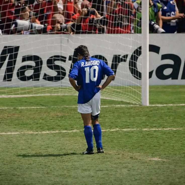 comprar camisa Itália Roberto Baggio retrô azul número 10 futebol clássico